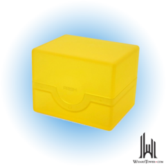 BCW Deck Case - Prism Xanthic Yellow